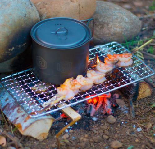 Bushcraft Backpacking Grill