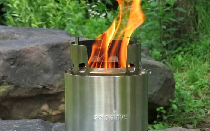 Collapsible Wood Burning Backpacking Stove
