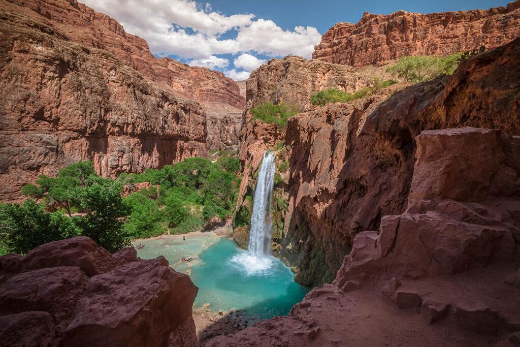 How to Get to Havasu Falls Without Hiking